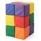 Casafield Toddler Foam Building Blocks (12-Piece Set), 5.5" x 5.5" Soft Play Colorful Kids Stacking Cubes for Daycare, Nursery, Preschool